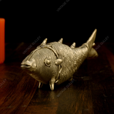 Brass Dhokra Miniature Fish Showpiece