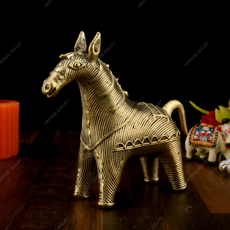 Brass Dhokra Catalog Horse