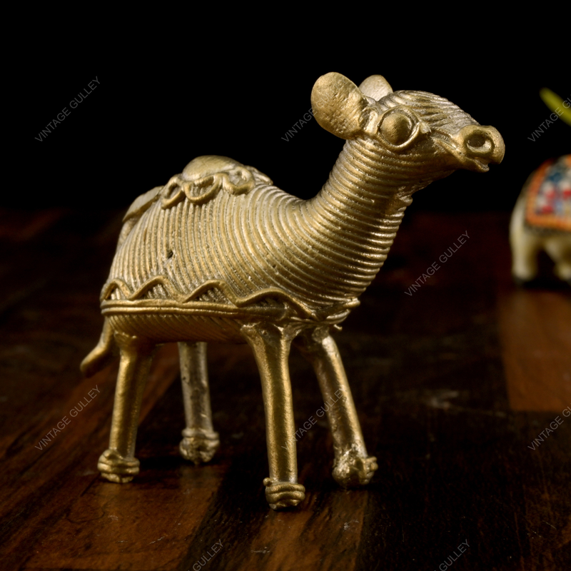 Brass Dhokra Camel
