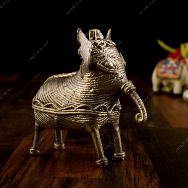 Brass Dhokra Elephant