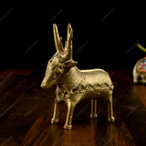 Brass Dhokra Deer Small