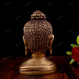 Brass Buddha Head for Home Decor
