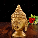 Brass Buddha Head - Small