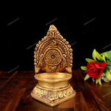 Brass Decorative Diya for Pooja and Home Decor