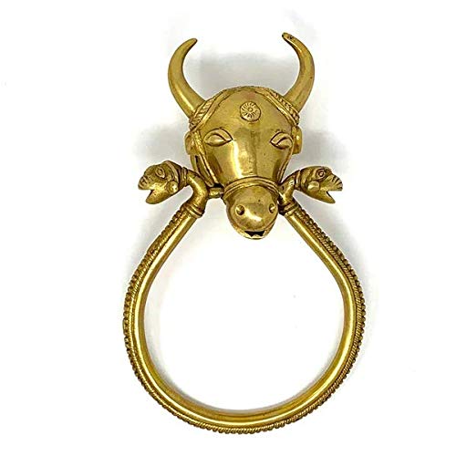Brass Cow Door Knocker - Vintage Gulley