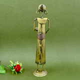 Wrought Iron Lady Figure Tealight Holder