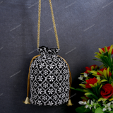 Drawstring Designer Potli Bag for Women