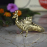 Brass Dhokra Peacock - Vintage Gulley
