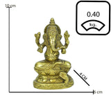 Brass Ganesha on Paoti - Vintage Gulley