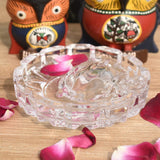 Crystal Turtle/Tortoise 3.5 Inch with Tray 4.5 Inch for Good Luck - Vintage Gulley