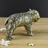 Brass Dhokra Bear Figurine - Vintage Gulley