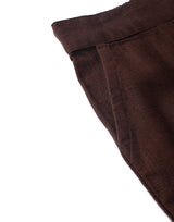 Women's Regular Fit Trousers Pant - Brown - Vintage Gulley
