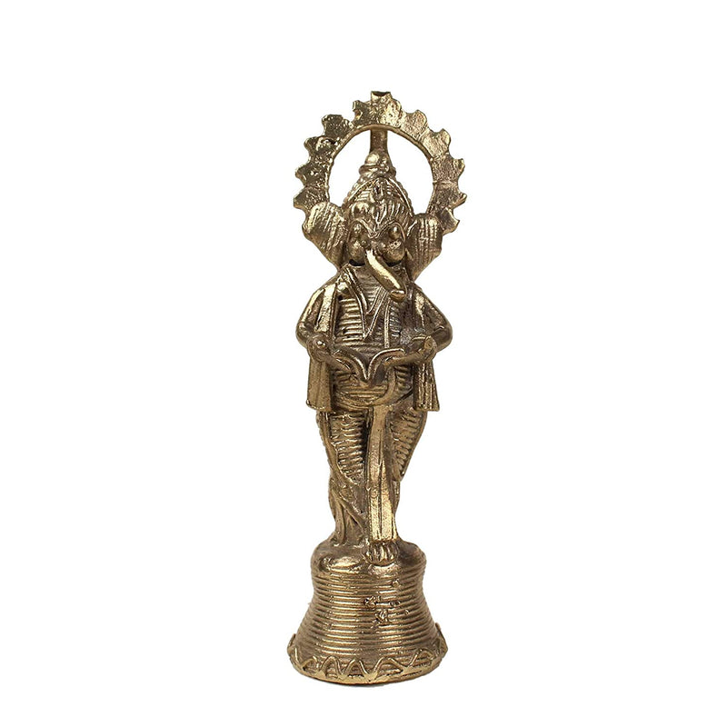 Brass Dhokra Lord Ganesha Idol I Set of 5 I Combo I Miniature - Vintage Gulley