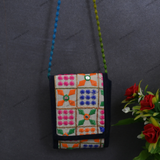 Rajasthani Embroidered Mobile Bag  - Multicolor