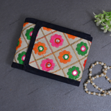 Rajasthani Embroidered Mobile Bag  - Multicolor