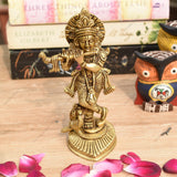 Brass Little Krishna Idol