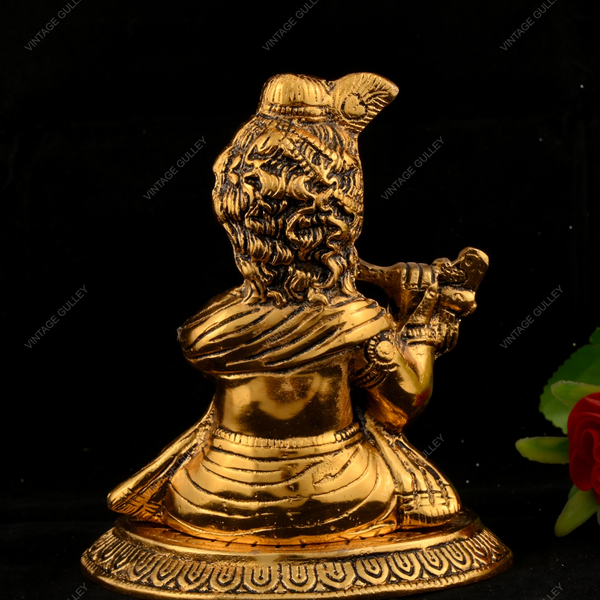 Metal Balgopal Krishna for Puja and Home Decor
