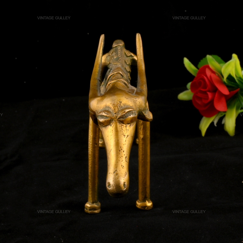 Brass Tribal Art Figurine