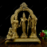 Brass Lord Ram Darbar Idol