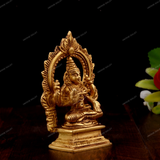 Brass Lord Laxmi Idol - Small