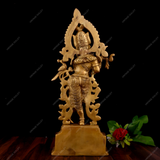 Brass Lord Krishna Idol God of Love Playing Flute