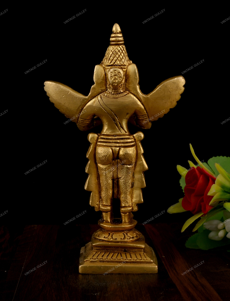 Brass Idol Garuda - 6 Inches