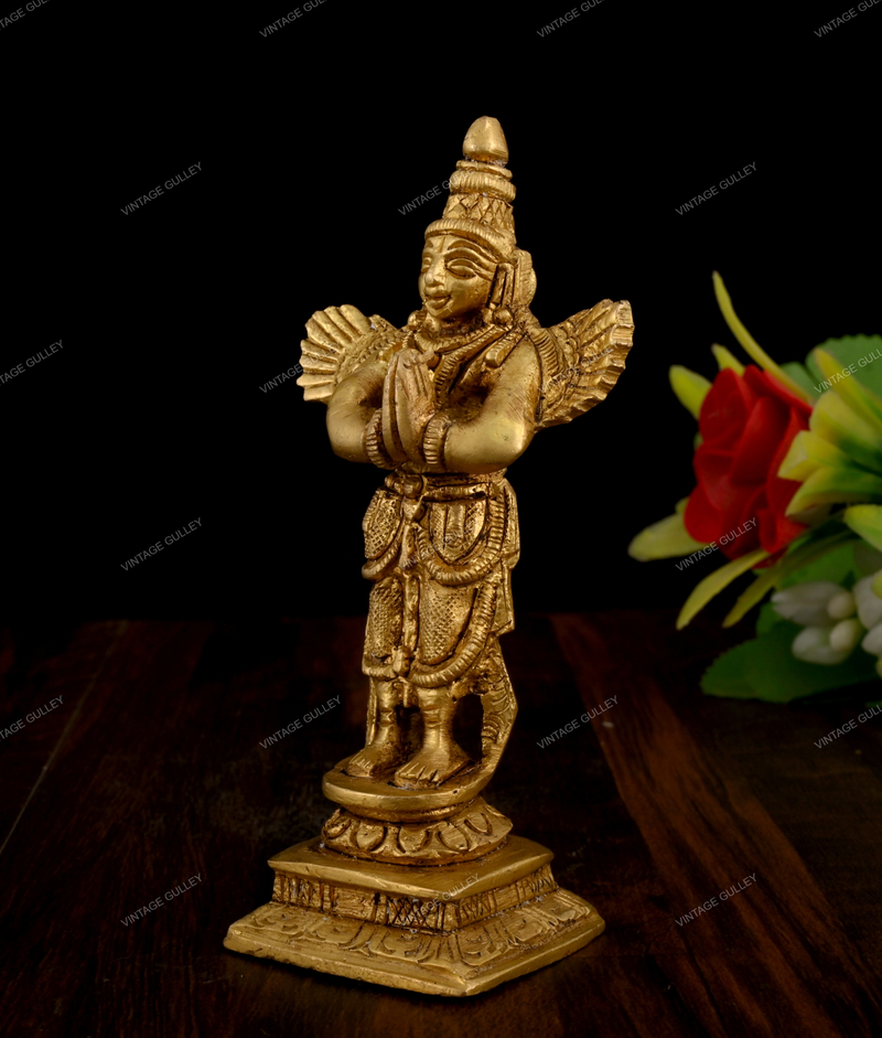 Brass Idol Garuda - 4 Inches