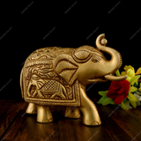 Brass Elephant Figurine