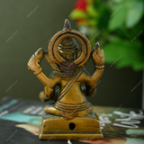 Brass Ganesha with Dholak