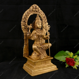 Brass Raj Rajeshwari Devi Idol