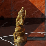 Brass Ganesha on Paoti
