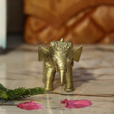 Dhokra Art Elephant Statue