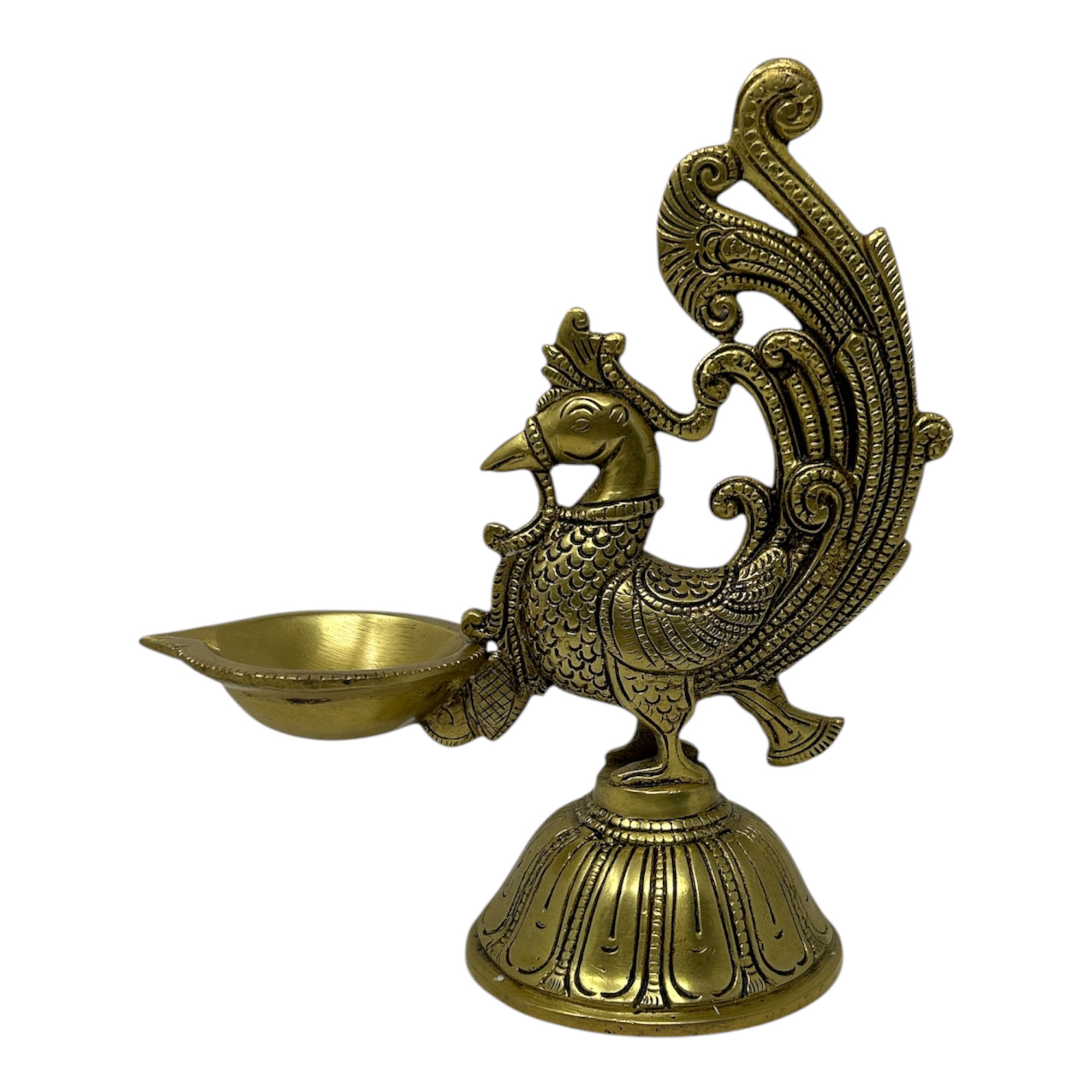 Brass-Peacock-Diya-Big