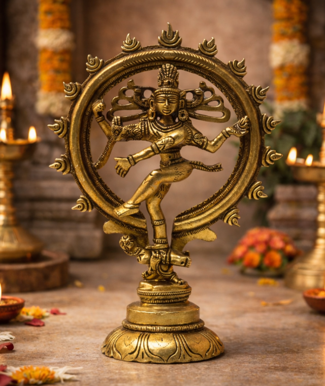 Brass Natraj Idol | free delivery in bengaluru