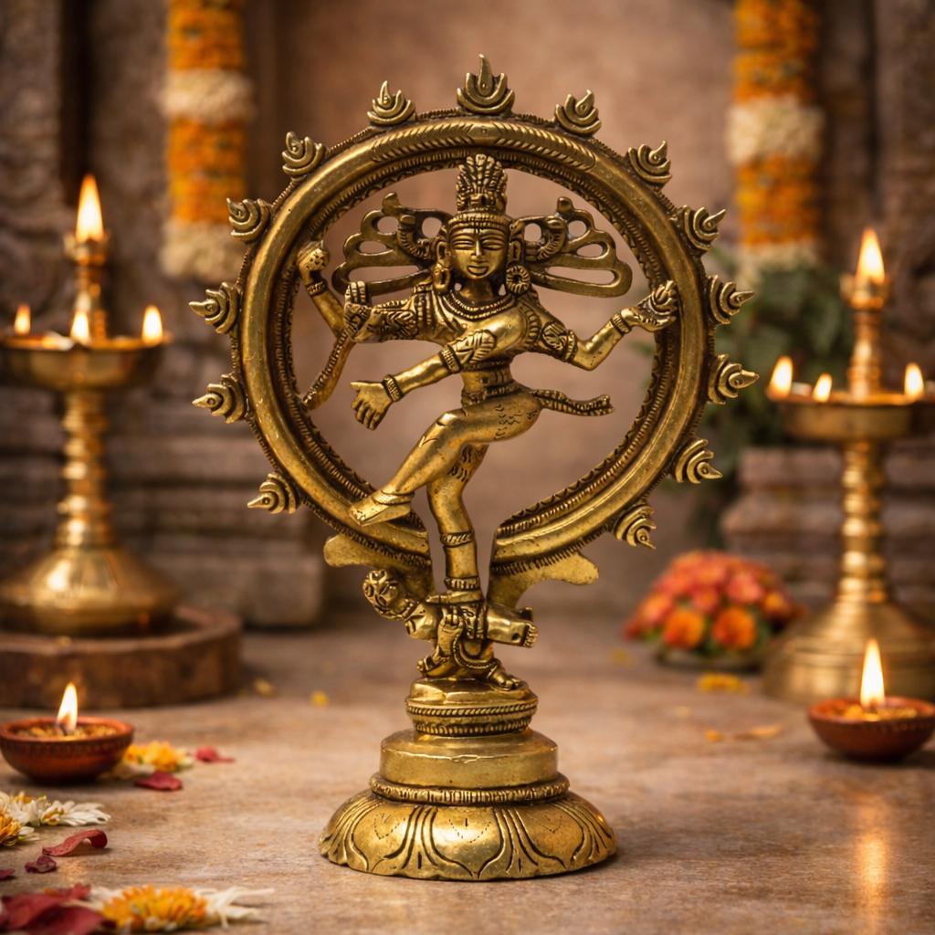 Brass Natraj Idol | free delivery in bengaluru