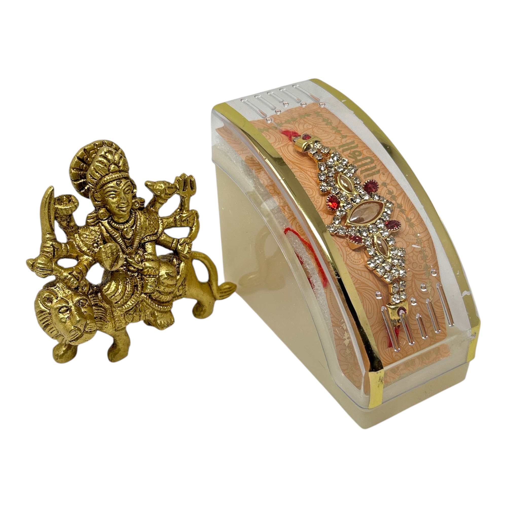 Premium Rakhi Gift Set - Durga